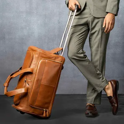 Genuine Leather Moochies Laptop Bag